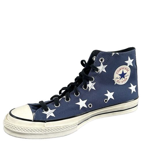 Converse Men's Chuck 70 Hi Archive Print Canvas 163409C Navy/White/Egret Size 11